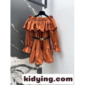 可愛い オフショルダー チュニック ミニドレス イヴ・サンローラン ブランド コピー ワンピース コピーkid260b0PHz