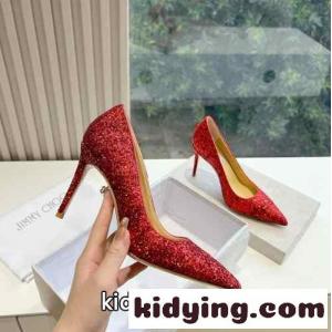 美人度アップ 人気 ピンヒールパンプス ジミーチュウ コピー パンプス スーパーコピー レッドkid265HnaWj