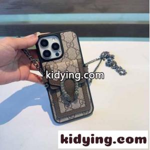 お洒落 ポケット付き スマホケース グッチ コピー アイフォ...