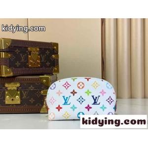 M13744 LV × TM ポシェット･コスメティック PM ルイヴィトン コピー バッグ スーパーコピー ホワイトkid26WHje0z