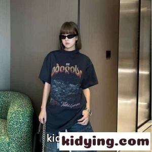 バレンシアガ コピー Tシャツ 偽物 カジュアル お洒落 合わせやすい 半袖Tシャツkid26zqiiCe