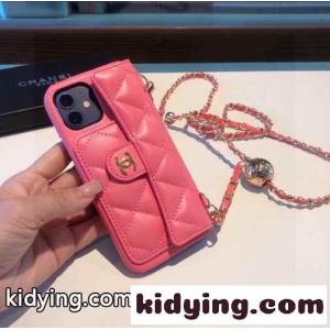 上品 シンプル スマホケース シャネル ブランド コピー アイフォンケース 偽物 iPhone16 ピンクkid26D8LvKr