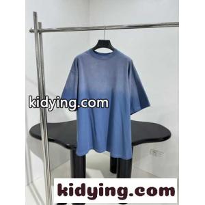 カジュアル グラデーション 半袖Tシャツ バレンシアガ ブランド コピー Tシャツ コピー ユニセックスkid26LH1jeq