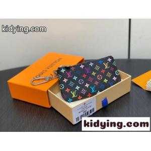M13664 LV × TM ポシェット･クレ ルイヴィトン スーパーコピー 財布 スーパーコピー キーケース ブラックkid26OXLrim