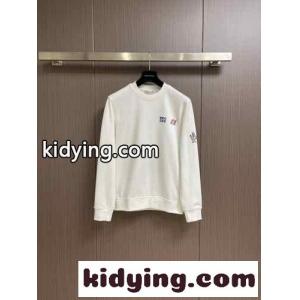 カジュアル ロゴ入り コットン スウェットシャツ モンクレール コピーブランド Tシャツ コピー ホワイトkid26jSXPXf