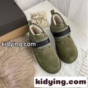 人気◆UGG Neumel Snapback ニューメル スナップバック ブーツ 偽物 グリーンkid26XHfSHj