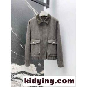 洗練された カジュアル ロエベ スーパーコピー ジャケット コピー ヘリンボーン柄 アウターkid26Hn0LDa