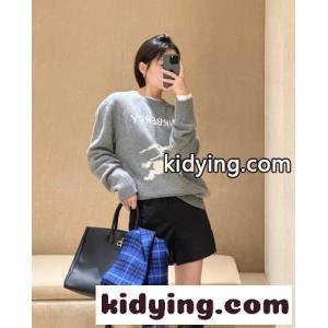 人気 お洒落 EKD ウールセーター バーバリー ブランド コピー セーター コピー グレーkid26quuS9n