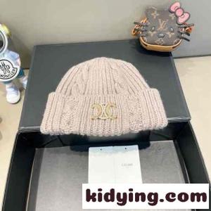 セリーヌ ブランド コピー 帽子 偽物 合わせやすい カジュアル 秋冬 ニットキャップkid26X1DKDq