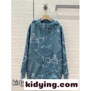 注目される  プリントフーデッドジャケット エルメス ブランド コピー ジャケット コピー カジュアルkid26D8TPPj