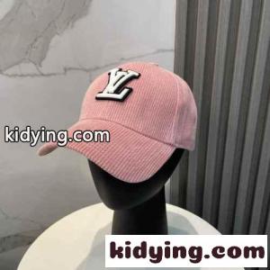キャップ･LV シグネチャー コーデュロイ ルイヴィトン ブランド コピー 帽子 コピー ピンクkid26rKHziC