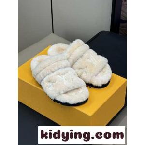 今季大人気 もこもこ LV サンセット･ライン ミュール ルイヴィトン コピーブランド シューズ コピー ベージュkid26PHfiiq
