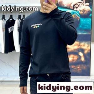 ベーシック 合わせやすい ルイヴィトン コピーブランド Tシャツ コピー 快適 長袖Tシャツ ブラックkid26GPLrGf