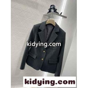 ミュウミュウ コピー 洋服偽物 トップス アウター スーツ 2点セット 高品質 ビジネス 通勤 グレイkid26CeyuWb