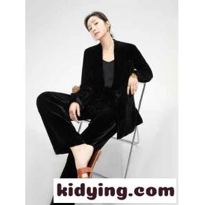 YSL サンローラン スーパーコピー 服 特徴スーパーコピー スーと セット レディース 高品質 通勤 ブラックkid26SXLLjy