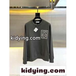 カジュアル ロゴ コットン スウェットシャツ ロエベ スーパーコピー Tシャツ コピー グレーkid26v4TDeC