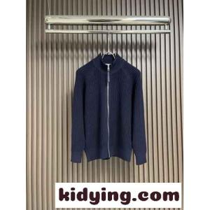 ウールブレンド ジップカーディガン ロエベ コピー ニット コピー 合わせやすいkid26L1zaGr