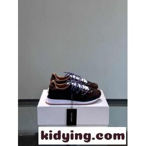 人気 カジュアル スエード Runner スニーカー ドルチェ&ガッバーナ ブランド コピー スニーカー コピー ブラウンkid26Oba45n
