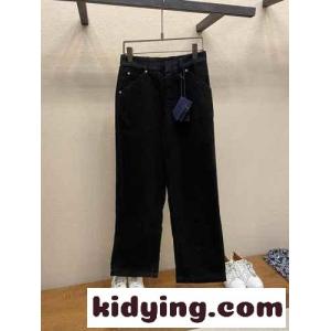 クラシック カジュアル コーデュロイ パンツ プラダ コピー パンツ コピー ブラックkid26S1jCKn