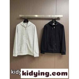 ユニセックス ロゴ コットン ジップフーディー バーバリー コピー パーカー コピーkid265n0baa