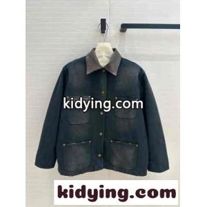 カジュアル ダメージ キャンバス ジャケット プラダ コピーブランド ジャケット コピー ダークブルーkid26y41XLj
