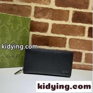 お洒落 アラウンドウォレット グッチ コピー 財布 コピー 771154 長財布 ブラックkid26eyq0DC