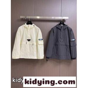 ハーフジップ アノラックブルゾン プラダ コピー ジャケット コピー プルオーバーkid26Gbiiai
