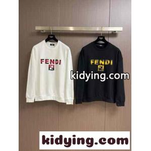 定番 ロゴ入り フェンディ ブランド コピー Tシャツ コピー クルーネック スウェットシャツkid26eSja4f