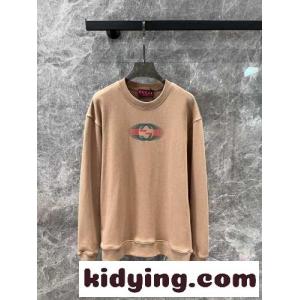 カジュアル ロゴプリント コットン スウェットシャツ グッチ コピー Tシャツ コピーkid26CueK9z