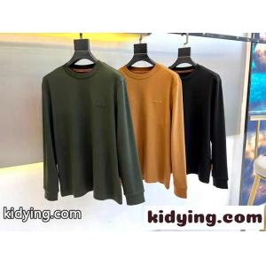 シンプル 無地 合わせやすい 長袖Tシャツ エルメネジルド・ゼニア Tシャツ コピーkid26Cm0Dum