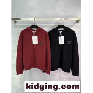 カジュアル フード付き ハーフジップニット シャネル コピー セーター コピーkid26rO9fWb