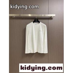 シンプル ロゴ 長袖Tシャツ モンクレール コピーブランド Tシャツ コピー ホワイトkid26OjCuey