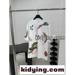 オーバーサイズフィット 半袖Tシャツ ロエベ スーパーコピー Tシャツ コピー プリントkid26j4vaWz