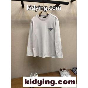 カジュアル ヴェルサーチ スーパーコピーェ Tシャツ コピー コットン 長袖Tシャツ ユニセックスkid26fG9rey