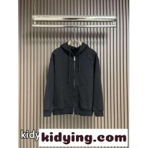 コットン ジップフーディー バーバリー コピー ジャケット コピー ブラックkid26LvW9Pj