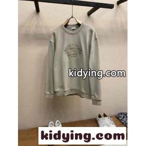 EKD コットンスウェットシャツ バーバリー ブランド コピー Tシャツ コピー クルーネック ベージュkid26aaO5vy
