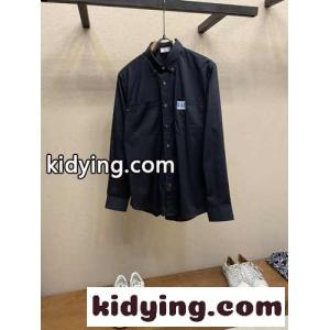 dior コピーブランド Charm ロングスリーブシャツ クリスチャン・ディオール コピーブランド シャツ コピー ブラックkid26b4LXfa