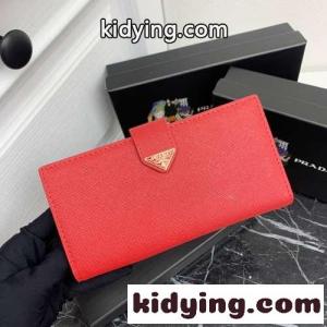 洗練された 人気 二つ折り 長財布 プラダ コピー 財布 スーパーコピー レッドkid26W9vGHb