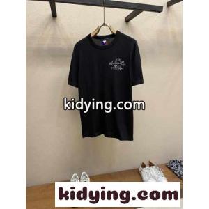 ルイヴィトン スーパーコピー Tシャツ コピー エンベリッシュドショートスリーブコットンクルーネックkid26PXrOru