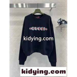 gucci コピー プリント コットン スウェットシャツ グッチ コピー Tシャツ コピー ブラックkid26zq8nmy