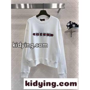 gucci コピーブランド プリント コットン スウェットシャツ グッチ コピーブランド Tシャツ コピー ホワイトkid26byqiKv