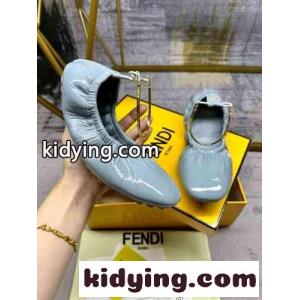 フェンディ コピーブランド フィーロ フラットバレエシューズ スーパーコピー ライトブルーkid26z8v8XD
