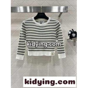 ヴァレンティノ ブランド コピー セーター コピー ウール リブ編み クロップド丈 ニット トップスkid26DyC0ve