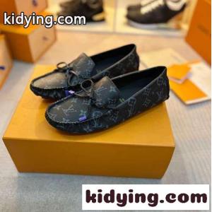 LV ドライバー･ライン ローファー ルイ・ヴィトン スーパーコピー モカシン パープルkid264vGDma