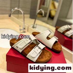 ファスフレンド レザー スライドサンダル ヴァレンティノ コピー サンダル スーパーコピー ホワイトkid26ii85Pj