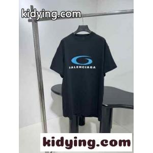 LOOP SPORTS ICON 半袖Tシャツ バレンシアガ ブランド コピー Tシャツ コピー ブラックkid26uqiauC