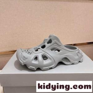 balenciaga スーパーコピー HD カットアウト ミュール バレンシアガ スーパーコピー サンダル スーパーコピー グレーkid26PveaWn