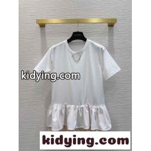可愛い モノグラムフラウンスTシャツ ルイヴィトン スーパーコピー Tシャツ コピー ショートスリーブkid26qqqeum