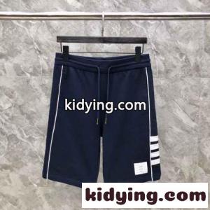 クラシック スウェットショーツ トムブラウン コピーブランド パンツ コピー ショートパンツ ネイビーkid26emKTji
