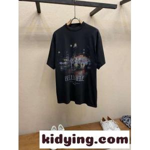 BELLEVILLE 半袖Tシャツ オーバーサイズ バレンシアガ ブランド コピー Tシャツ コピーkid261vKn4r